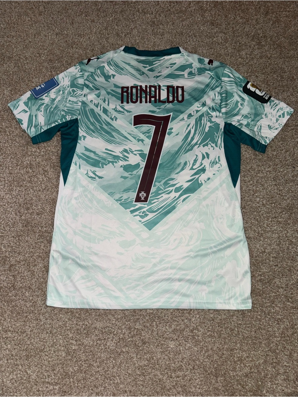 Puma Portugal 2026 Ronaldo #7 Men’s Away Fans Soccer Jersey 🆕